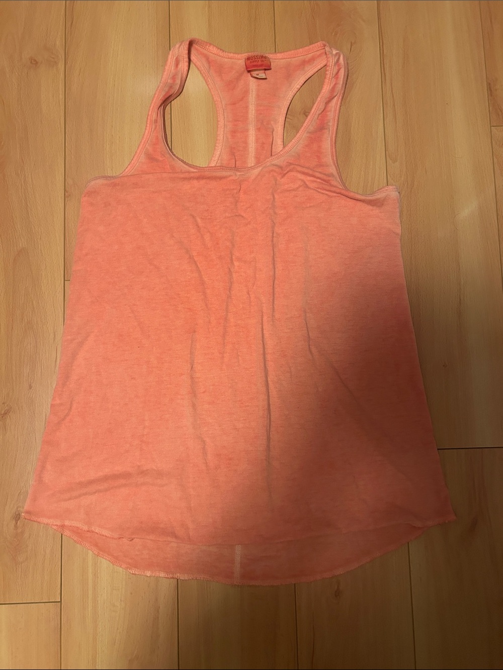 Mossimo Supply Co. Coral Racerback Tank